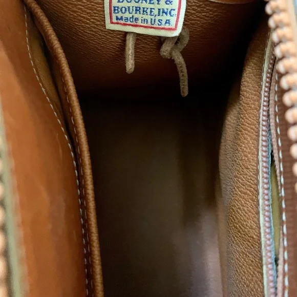 Dooney & Bourke Vintage Leather Satchel - Picture 7 of 16